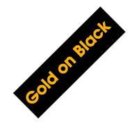 PHOVYAFI 24mm D1 Label Tape Compatible With 53710 53713 53714 53715 53716 53717 53718 53719 For LabelManager 400 450 Printer Ribbon(Gold on Black)