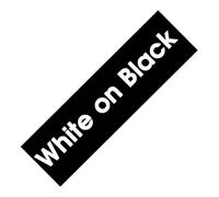 PHOVYAFI 24mm D1 Label Tape Compatible With 53710 53713 53714 53715 53716 53717 53718 53719 For LabelManager 400 450 Printer Ribbon(White on Black)