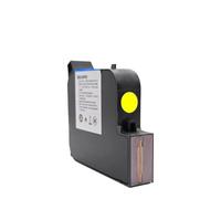 PHOVYAFI 25.4mm 2588 Dry Environmentally Friendly Solvent Ink Compatible With 600DPI Handheld Inkjet non-encrypted Printer(Yellow)