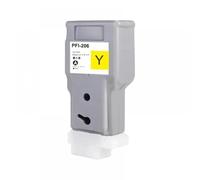 PHOVYAFI 300ml Compatible Inkjet Ink Cartridge For IPF6400 IPF6450 IPF6400S IPF6450S IPF6400SE PFI206 PFI-206(Yellow)
