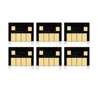 PHOVYAFI 300ML Ink Cartridge Chip Compatible With P2V80A P2V82A P2V83A For 746 746XL DesignJet Z6 Z9 Z9+ Large Format Plotters(6Color)