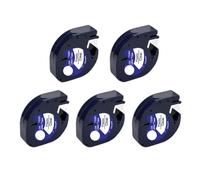 PHOVYAFI 5/10PK Compatible Label Tape For 12mm LT-100H Label Maker Models 91201 91202 12267 91222 91332 91200 91203(Plastic Clear)