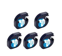 PHOVYAFI 5/10PK Compatible Label Tape For 12mm LT-100H Label Maker Models 91201 91202 12267 91222 91332 91200 91203(Blue on White)