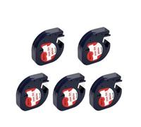 PHOVYAFI 5/10PK Compatible Label Tape For 12mm LT-100H Label Maker Models 91201 91202 12267 91222 91332 91200 91203(Red on White)