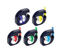 PHOVYAFI 5/10PK Compatible Label Tape For 12mm LT-100H Label Maker Models 91201 91202 12267 91222 91332 91200 91203(Mixed Color)