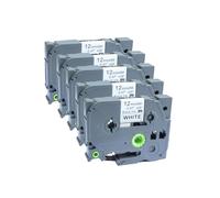 PHOVYAFI 5PCS TZe 231 12mmx8m Compatible Label Tape For Various Label Makers Including PTH110 PTD210 P710BT E110VP E1000PR