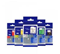 PHOVYAFI 5PCS TZe-435 TZe-631 TZe-231 TZe-731 TZe-335 12mmx8m Label Tape Compatible With Standard Label Printers