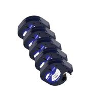 PHOVYAFI 5PK Compatible Label Tape 91331 12267 91202 91203 12mm Label Tape For LT-100H/100T Label Printers(Black on White)