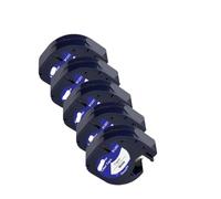 PHOVYAFI 5PK Compatible Label Tape 91331 12267 91202 91203 12mm Label Tape For LT-100H/100T Label Printers(Paper White)