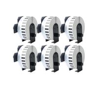 PHOVYAFI 6 Rolls DK 22210 Compatible Thermal Label Rolls 29mm X 30.48m Continuous Labels For QL Printers