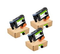 PHOVYAFI 72 Printhead Compatible With C9380A C9383A C9384A For Designjet T610 T620 T770 T790 T795 T1100 T1120 T1200 T1300 T2300(1Set - 3 Pieces)