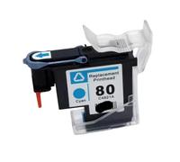 PHOVYAFI 80 Printheads Compatible With Designjet 1050 1055 1055cm 1050c Plus Printer C4820A C4821A C4822A C4823A(1PC - Cyan)