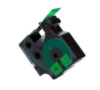 PHOVYAFI 9 Color Label Tape 19mm Compatible With 18433 18445 18436 18439 18442 For Printer Models 4200 5200(Black on Green)