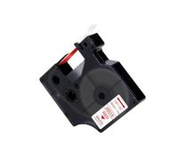 PHOVYAFI Black On White 12mm Label Tape For D1 45013 45018 Compatible With LabelManager 160 280 And COLORPOP Label Maker(Red on White)