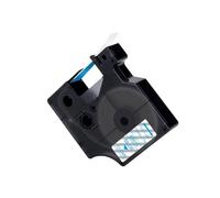 PHOVYAFI Black On White 12mm Label Tape For D1 45013 45018 Compatible With LabelManager 160 280 And COLORPOP Label Maker(Blue on Clear)