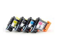 PHOVYAFI Compatible 11 Print Head C4810A C4811A C4812A C4813A For Inkjet Printing With Designjet 500 500PS 800 800PS 815mfp 820MFP Printers(4Color 1set)