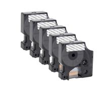 PHOVYAFI Compatible 45013 D1 12mm Tape For LabelManager 160 280 Printer Black On White 5pcs 10pcs 45010 45016 45018(5PK White on Clear)