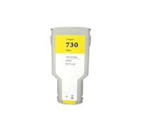 PHOVYAFI Compatible 730 Ink Cartridge 300ML For DesignJet T1600 T1600dr T1700 T1700dr T2600 T2600d Printers(Yellow)