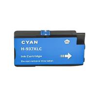 PHOVYAFI Compatible 937 Ink Cartridges For Use With 9110B 9120 9130 9720 9730 Printers(Cyan)