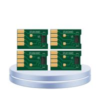 PHOVYAFI Compatible Auto Reset Chip For PageWide Pro 352dw 452dn 452dw 577dw 577z Ink Cartridges(1set(BK C M Y))