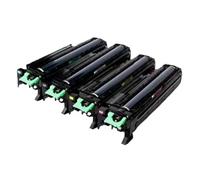 PHOVYAFI Compatible Drum Unit For Aficio MPC3002 3502 4502 5502 D1442251 D1442250 Black Cyan Magenta Yellow(Black)