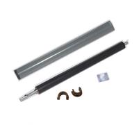 PHOVYAFI Compatible Fuser Film Sleeve Lower Pressure Roller And Bushing Set For P1102W P1560 P1566 P1536 P1606dn 1102 1560 1566 Printers(Grey 1Set)
