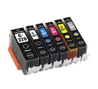 PHOVYAFI Compatible Ink Cartridge BCI320 BCI321 PGI320 For MP640 MP980 MP990 MP560 MP620 MP630 Printers(6 pcs)