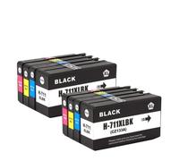 PHOVYAFI Compatible Ink Cartridge For DesignJet T520 T120 T530 T130 Inkjet Printer Replacement For 711 711XL Ink Cartridges(2set)