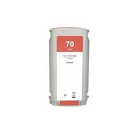 PHOVYAFI Compatible Ink Cartridge For Designjet Z2100 Z3100 Z3200 Z5200 Z5400 With Full Pigment Ink 70 70 Series(Red)