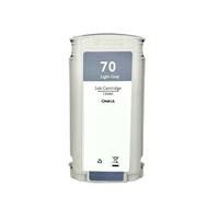 PHOVYAFI Compatible Ink Cartridge For Designjet Z2100 Z3100 Z3200 Z5200 Z5400 With Full Pigment Ink 70 70 Series(Gray)
