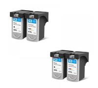 PHOVYAFI Compatible Ink Cartridge For PG40 CL41 Works With PG 40 41 IP1600 IP1200 IP1900 MP140 MP150 MX300 MX310 MP160 MP180 MP190(2 SET)