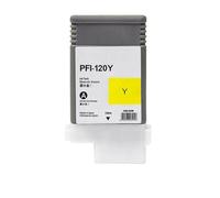 PHOVYAFI Compatible Ink Cartridge For TM-200 205 300 305 Printers Works With PFI-120 130ml(Yellow)