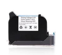 PHOVYAFI Compatible Ink Cartridge JS12 JS12M 600 Ug I 12.7mm For Portable Inkjet Printer Fast Drying Solvent Ink Cartridge 1PC(1 black)