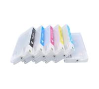 PHOVYAFI Compatible Ink Cartridge T7811 T7816 Dye Ink For Frontier-S DX-100 DX100 Printer 200ML Per Color 6 Pack(T7814-Y)