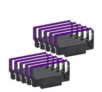 PHOVYAFI Compatible Ink Print Ribbon For ERC30 ERC34 ERC38 Works With TM-U220PD U230 U210A TM-U370 U300C M188B M188D Printers(10 pcs Purple)