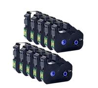 PHOVYAFI Compatible Ink Typewriter Ribbon For Various ID Printers M-11C M-1STD M-1PRO MK1000 MK2000 MK1500 MK2500(10pcs)