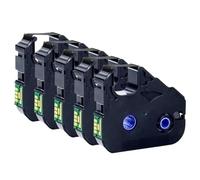 PHOVYAFI Compatible Ink Typewriter Ribbon For Various ID Printers M-11C M-1STD M-1PRO MK1000 MK2000 MK1500 MK2500(5pcs)