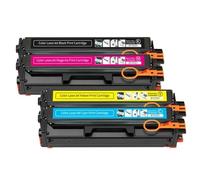 PHOVYAFI Compatible Laser Toner Cartridge For C230 C235 No Chip Model 006R04391 006R04392 006R04393 006R04394(C M Y K Set)