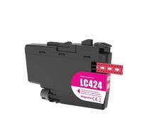 PHOVYAFI Compatible LC424 Ink Cartridge LC424BK LC424C LC424M LC424Y For DCP-J1200W DCP-J1200WE Inkjet Printers(Magenta)