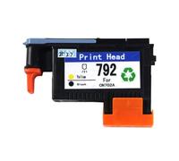 PHOVYAFI Compatible Print Head For 792 DesignJet L26100 L26500 L26800 Latex 210 260 280 Printer 792 Printhead CN702A CN703A CN704A(1PC - BK and Y)