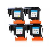 PHOVYAFI Compatible Print Head Replacement For Designjet 500 510 100 110 5500PS Models C4812A C4813A C4810A C4811A(1SET)