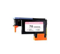 PHOVYAFI Compatible Printer Head 70 C9405A Light Cyan Magenta For Designjet Z2100 Z3100 Z3200 Z5200 Printers 70 Pack(1PCS)