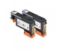 PHOVYAFI Compatible Printhead C9381A C9382A For Officejet Pro K5400 K550 K8600 L7480 L7550 L7580 L7750 Printers(1SET - 2 Pcs)