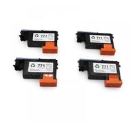 PHOVYAFI Compatible Printhead CE017A CE018A CE019A CE020A For Designjet Z6200 Z6600 Z6800(ONE SET (4PCS))