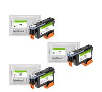 PHOVYAFI Compatible Printhead CH612A CH613A CH614A For DesignJet L25500 Printer BK/Y C/M/LM(1Set - 3 Pieces)