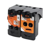 PHOVYAFI Compatible QY6-8002 QY6-8018 Print Head For CA91 CA92 Ink Cartridge For G1400 G4400 G4410 Printers(1Set)