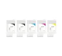 PHOVYAFI Compatible Refillable Ink Cartridge Set For TM-200 TM-205 TM-300 Printers 130ML 5 Colors No Chip(1Set 5Color)