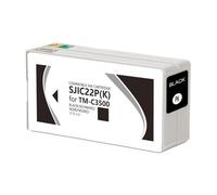 PHOVYAFI Compatible SJIC26P Cartridge For ColorWorks TM-C3500 Printer With Special Art Paper Ink And One Time Use Chip(Black)