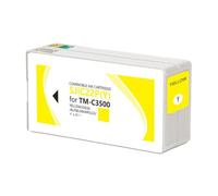 PHOVYAFI Compatible SJIC26P Cartridge For ColorWorks TM-C3500 Printer With Special Art Paper Ink And One Time Use Chip(Yellow)