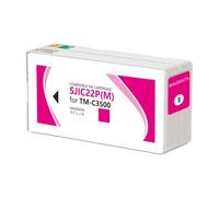 PHOVYAFI Compatible SJIC26P Cartridge For ColorWorks TM-C3500 Printer With Special Art Paper Ink And One Time Use Chip(Magenta)
